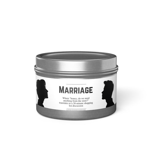 Marriage: 30 Minute Shopping Discussion | Funny Candle | Gift for Her | Wife Gift | Anniversary | Mothers Day | Valentines | Anniversary